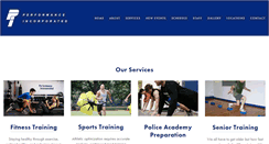 Desktop Screenshot of performanceinctraining.com